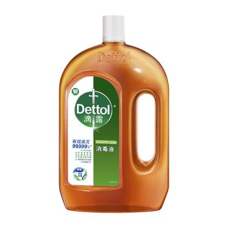 滴露/Dettol  消毒液  家具地板衣物除菌除螨消毒剂  1.8L松木  新旧包装随机发货