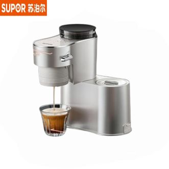 苏泊尔（SUPOR）  咖啡机SW-CFP202 意式浓缩家用商用半自动便携式咖啡机 5档研磨一体机 全自动美式冷热萃取