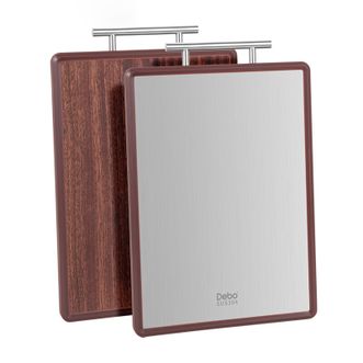 德铂（Debo）  菜板304不锈钢乌檀木双面菜板防毒加厚多用砧板26.5*40cm DEP-DS425