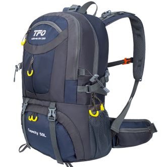 TFO  多功能旅行背包大容量徒步双肩包 深蓝色 50L 9102201C01