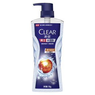 清扬  沐浴露 男士平衡控油活力运动720G 深层清洁 控油保湿