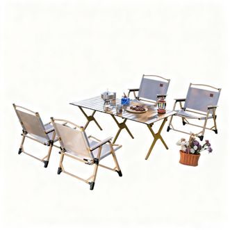 徽羚羊  长桌四椅 套装