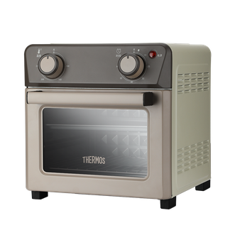膳魔师（THERMOS）  电烤箱家用小型多功能13L 1300W大功率EHA-5118A 沥青灰