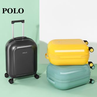 POLO保罗20寸时尚马卡龙拉杆箱男女通用登机箱万向轮行李箱大容量出差外出旅行箱080651
