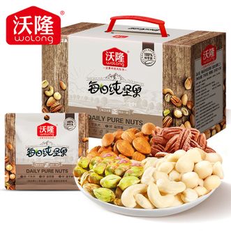 沃隆 无核桃版25g/袋*30袋 每日坚果 纯坚果 沃隆 无核桃版25g/袋*30袋 每日坚果 纯坚果