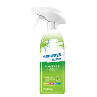 水卫仕/SEAWAYS  多功能清洁喷雾清洁剂500g冰箱清洁剂微波炉烤箱空气炸锅清洗剂冰箱除味