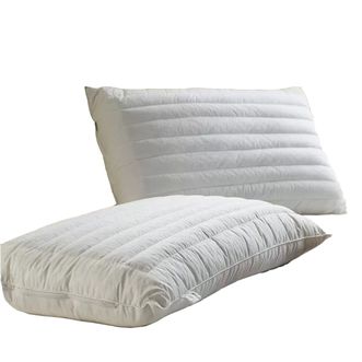 康尔馨  五星级酒店花草枕软硬结合枕芯  白色1个装  单面荞麦枕