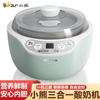 小熊/Bear  酸奶机 家用全自动酸奶发酵机米酒机微电脑控温定时不锈钢内胆 陶瓷4分杯自制酸奶