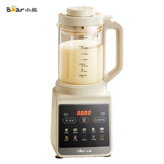 小熊/Bear  家用破壁机1.75升容量料理机 豆浆机宝宝辅食机早餐玉米汁机 奶昔米糊机果蔬汁机智能预约