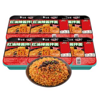 白象  红油辣酱拌面111g*6盒