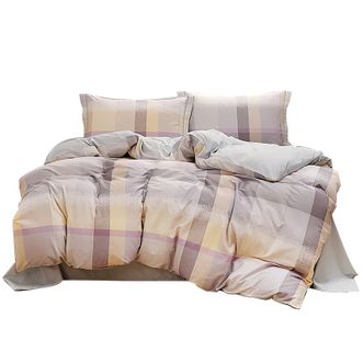 洁丽雅/Grace  亲肤四件套  全棉印花柔软细腻不易掉色双人床品套件  魅影