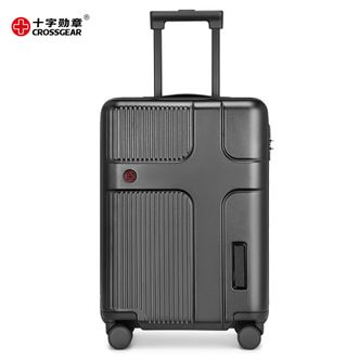  十字勋章CROSSGEAR 20英寸商务出差大容量轻音拉杆箱CFG08815020E