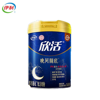 伊利  欣活悠享膳底配方奶粉 0蔗糖 酸枣仁粉 获苓粉 核桃肽茶叶茶氨酸 400g