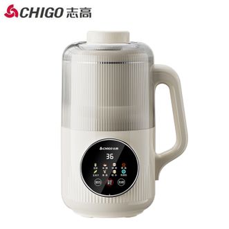 志高/Chigo  破壁机全自动豆浆机多功能智能预约高温清洗免滤料理机D812