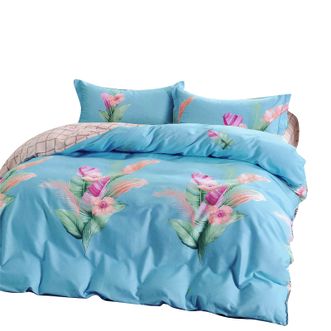 金丝莉KINTHERI/新风尚套件 安逸若兮 磨绒印花床品套件