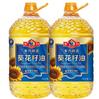 多力/Mighty  鲜选葵花籽油 5L*2桶
