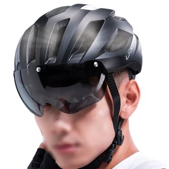 李宁（LI-NING）  自行车头盔男女公路车山地车骑行穿戴装备户外骑车头盔