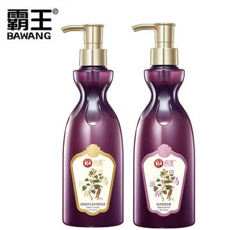 霸王/Bawang  何首乌韧发滋养 430ml防脱洗发水+450g防脱发膜