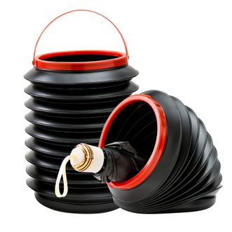 华饰 车载垃圾桶-A02款折叠【黑色4L】