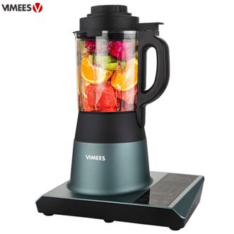 维米仕vimees  1.75L加热破壁机豆浆机 家用多功能免过滤预约料理机果蔬汁榨汁机果汁机早餐机米糊辅食机搅拌机VM8061北欧绿