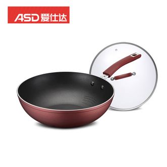 爱仕达/ASD  炒锅 家用新不粘炒菜锅 CL30Y5WJ-C(CMB) （30cm）明火电磁炉
