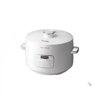 摩飞 /Morphy Richards  电饭煲电压力锅 智能高压锅 高压电饭锅电压锅电火锅4升 MR8700 【快速高压炖煮】椰奶白 4L