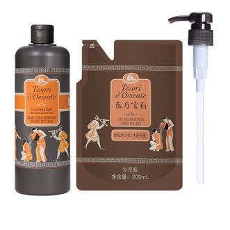 东方宝石  Tesori D’oriente沐浴乳水莲花香750ml+300ml
