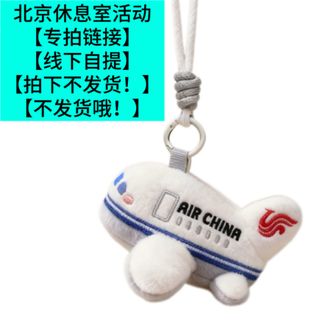 Air China  【北京休息室活动专拍】毛绒飞机挂件