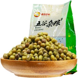 都市余味 绿豆1.25kg 袋装 农家豆子 五谷杂粮 豆芽 绿豆汤 绿豆粥材料