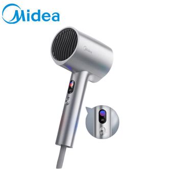 美的/Midea  吹风机家用便携式速干电吹风可视化彩屏吹风筒FD205极光紫