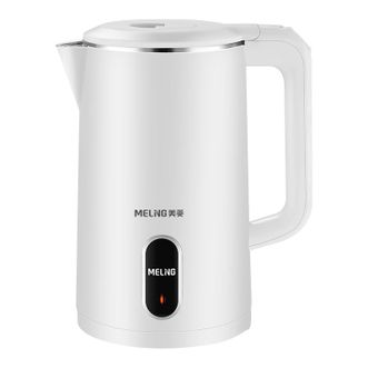 美菱/MELNG  家用电水壶大容量1.8L烧水壶304不锈钢内胆热水壶 MH-K68A