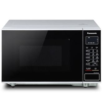 松下/Panasonic  23升平板式家用微波炉烧烤一体机 大功率智能操作童锁设计NN-GF35KBXPE