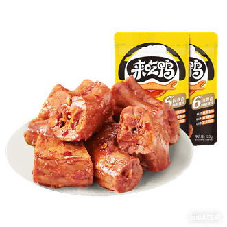 来伊份LYFEN  香辣鸭脖125g*2卤味鸭货甜辣手撕风干鸭脖