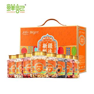 鲜记/xianjee  新疆甄选礼盒坚果蜜饯（81.45kg/盒