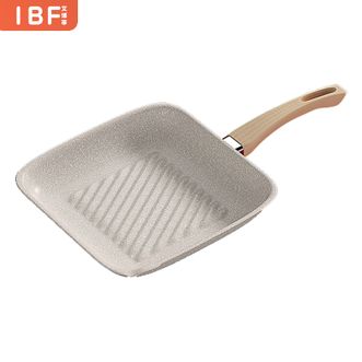 艾博菲（IBF）  祥云纳瑞牛排煎锅 少油烟不粘锅家用煎牛排煎鸡蛋煎锅IBF-240301JG