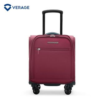 维丽杰（verage）行李箱万向轮拉杆箱春秋新款登机箱14寸可上飞机行李箱葡萄紫