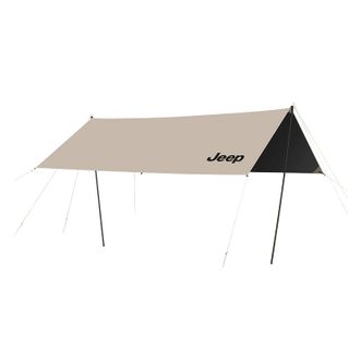 Jeep  户外露营防晒防雨10²黑胶天幕 JP080724