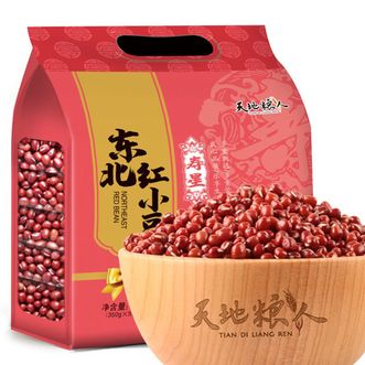 天地粮人 精品红小豆 礼袋装（350g*5包 ）