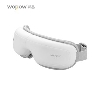 沃品 EM02眼部按摩仪屏显 小巧方便携带 白色 按摩器 眼部按摩器