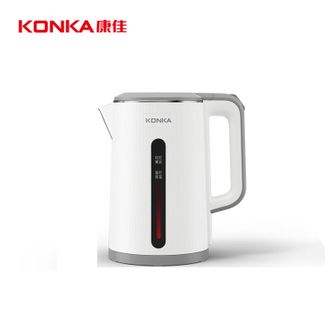 康佳/Konka  电热水壶 304不锈钢双层防烫 1.8L