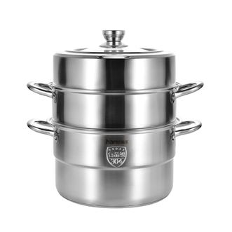 翰乐  304食品级不锈钢蒸锅HL-RC01 复合底