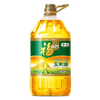 福临门  黄金产地玉米油5L非转基因压榨一级食用油中粮出品