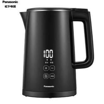 松下/Panasonic  电热水壶 304不锈钢内胆实时显温多段温控保温 NC-TD151