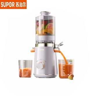 苏泊尔（SUPOR）  原汁机SJ38 电动小型家用全自动蔬菜水果榨汁机渣汁分离超大口径米糊果蔬机果汁机
