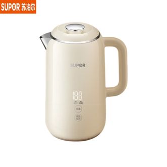 苏泊尔（SUPOR）  电水壶SW-17S59A 大容量1.7L 不锈钢机身 5段调温 双层无缝内胆 316L