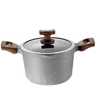 爱仕达/ASD  汤锅钛晶石铸系列 汤奶锅燃气明火电磁通用 20cm