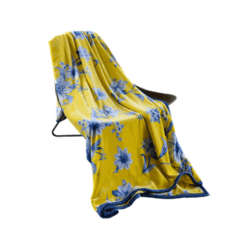 多喜爱/Dohia  毛毯卡尔绒毯空调毯车载旅行盖毯海蒂花园180*200cm