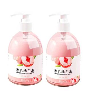蓝漂 白桃香氛洗手液400ml-2瓶 蓝漂 白桃香氛洗手液400ml-2瓶