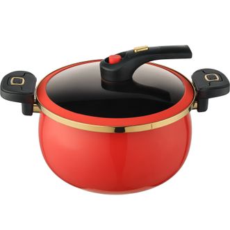 WORLD KITCHEN  康宁珐琅微压汤锅7.2升 WK-TG72L18C-JY/KZ
