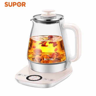 苏泊尔（SUPOR）  养生壶1.5L多功能煮茶壶 高硼玻璃烧水壶智能预约煮茶器花茶壶 SW-15Y12